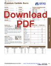 DOWNLOAD - Premium Carbide Burrs Section Premium Carbide Burrs - Viking Drill and Tool