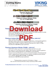DOWNLOAD - Coating Styles Sheet Coating Styles - Viking Drill and Tool