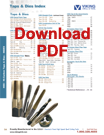 DOWNLOAD - Taps and Dies Section Tap and Dies - Viking Drill and Tool