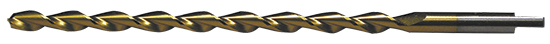 Type 221-PT HSS Titanium Nitride Parabolic Flute Taper Length Tang Drive Type 221-PT HSS Titanium Nitride Parabolic Flute Taper Length Tang Drive